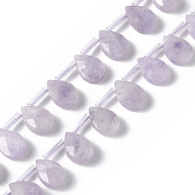 Natural Lepidolite Beads Strands G-G805-B18-1
