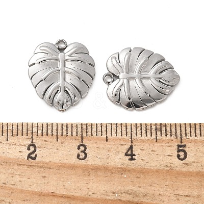 304 Stainless Steel Pendants STAS-L022-502P-1