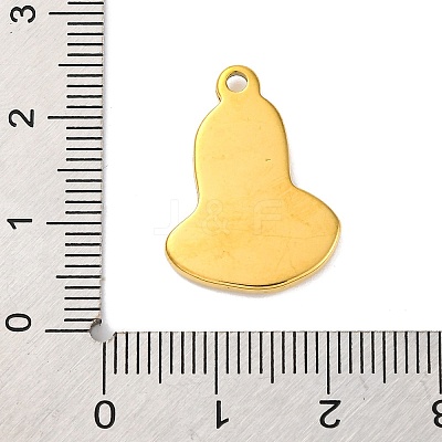 201 Stainless Steel Pendants STAS-Q015-01G-1