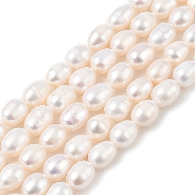 Natural Cultured Freshwater Pearl Beads Strands PEAR-I007-01D-06A-02-1