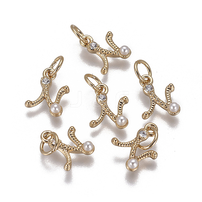 Brass Charms KK-L179-08N-G-1