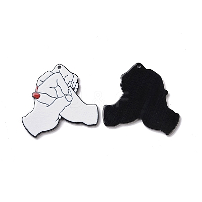 Acrylic Pendants SACR-G030-03G-1