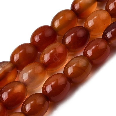 Natural Red Agate Beads Strands G-F801-F01-03A-1