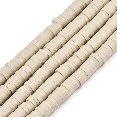Handmade Polymer Clay Beads CLAY-R067-5.0mm-02-1