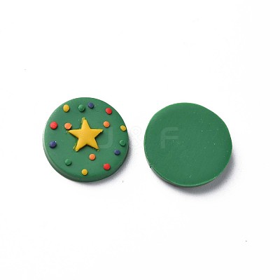 Handmade Polymer Clay Cabochons CLAY-T017-14-1