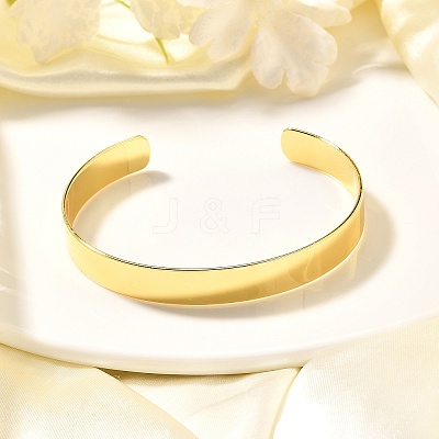 Brass Cuff Bangle BJEW-P168-E03-1
