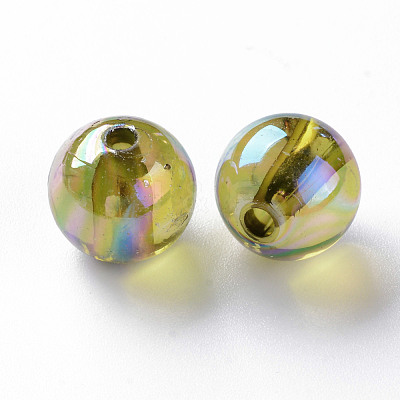 Transparent Acrylic Beads MACR-S370-B12mm-737-1