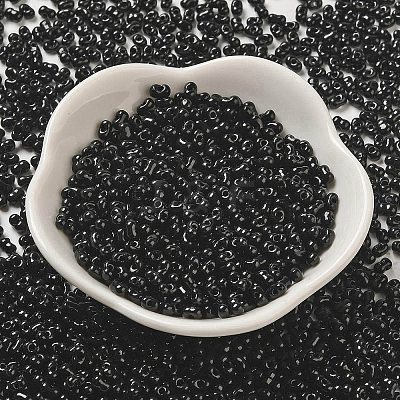 Opaque Glass Seed Beads SEED-K009-06B-01-1
