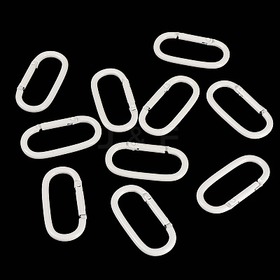 10Pcs Alloy Spring Gate Rings FIND-TA0009-25G-1