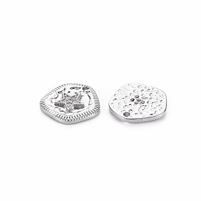 Brass Charms KK-S356-689-1