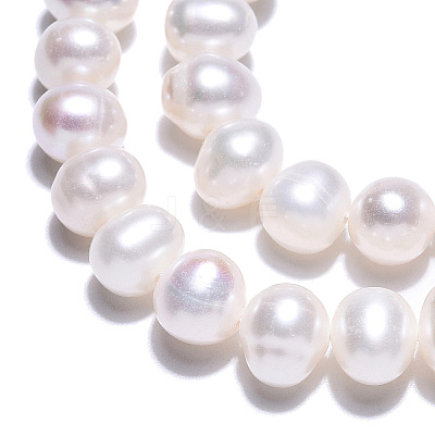 Natural Cultured Freshwater Pearl Beads Strands PEAR-N013-06R-1