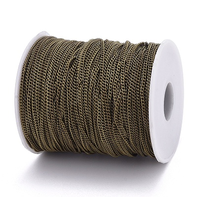 Brass Curb Chains CHC-S009-001AB-NF-1