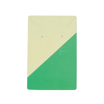Rectangle Paper Earring Display Cards CDIS-D007-01F-1