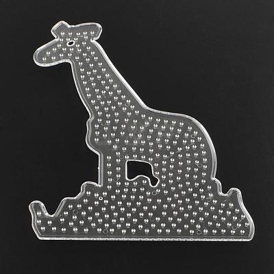 Giraffe ABC Plastic Pegboards used for 5x5mm DIY Fuse Beads DIY-Q009-37-1