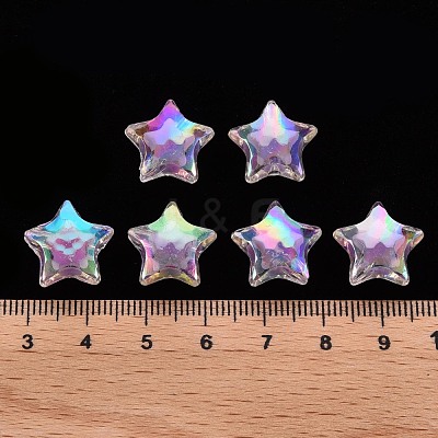 Transparent Acrylic Beads TACR-S152-02D-SS2114-1