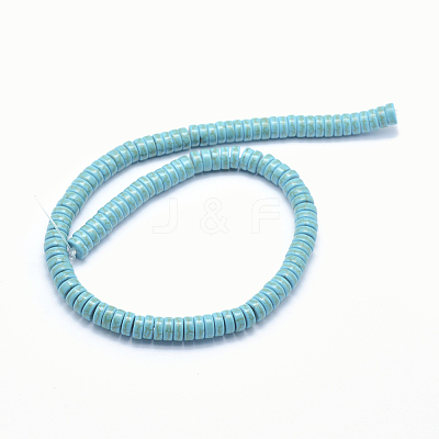 Synthetic Turquoise Beads Strands G-E476-01A-1