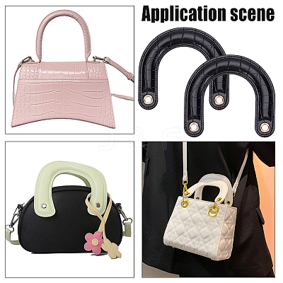 PU Leather Travel Bag Handles FIND-WH0111-206B-1