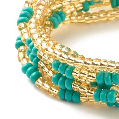 2Pcs Summer Jewelry Waist Bead NJEW-C00024-01-1