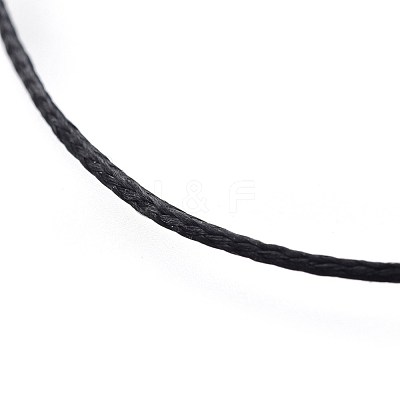 Adjustable Flat Waxed Polyester Cords Bracelet Making AJEW-JB00508-1