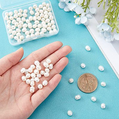 100Pcs Natural Cultured Freshwater Pearl Beads Strands PEAR-PH0001-05-1