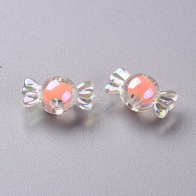 Transparent Acrylic Beads TACR-S152-03B-SS2109-1