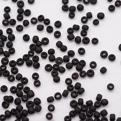 12/0 Round Glass Seed Beads SEED-J015-F12-M49-1