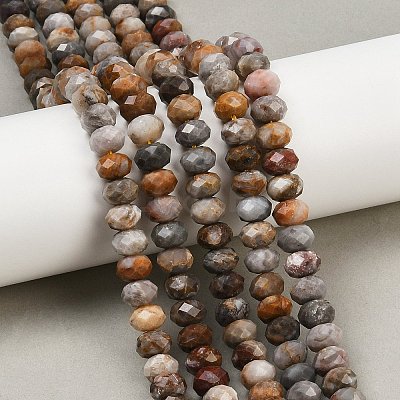 Natural Gobi Agate Beads Strands G-F668-25-B-1