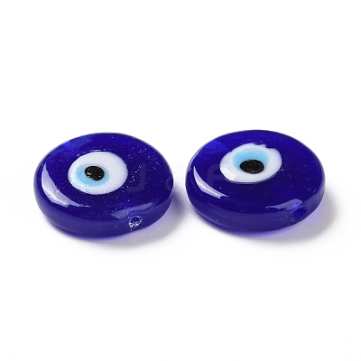 Handmade Evil Eye Lampwork Beads LAMP-E026-01C-1