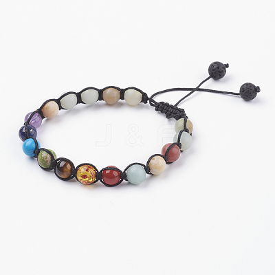 Chakra Jewelry BJEW-JB03517-1