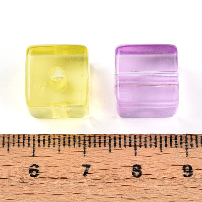 Transparent Acrylic Beads TACR-N019-01-1