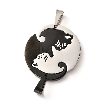 304 Stainless Steel Pendants FIND-A004-05P-1