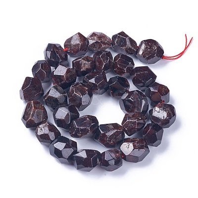 Natural Garnet Beads Strands G-I225-05-A-1