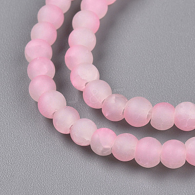 Crackle Glass Beads X1-GLAA-N009-4mm-02-1