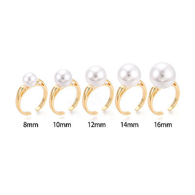 Brass Cup Peg Ring Settings KK-N274-36G-1