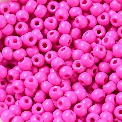 Baking Paint Glass Seed Beads SEED-H002-I-B511-1