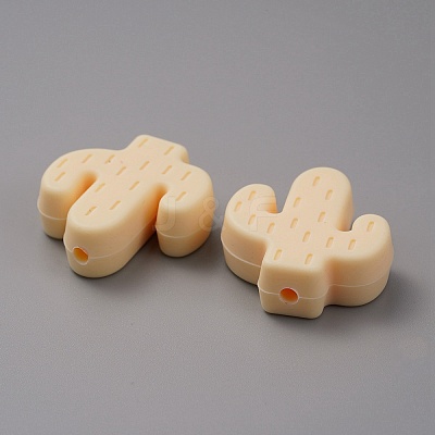 Food Grade Eco-Friendly Silicone Beads LS-SIL-WH0013-23G-1