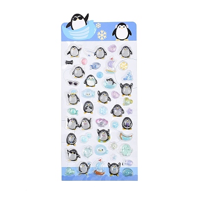Epoxy Resin 3D Puffy Stickers DIY-G122-01C-1