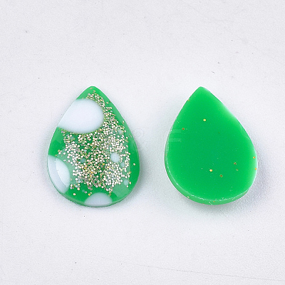 Epoxy Resin Cabochons CRES-S361-02I-1