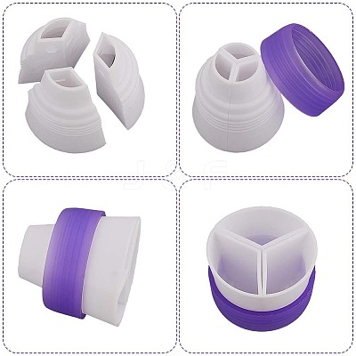 Plastic Icing Piping Bag Nozzle Converter KY-SP0001-42C-1