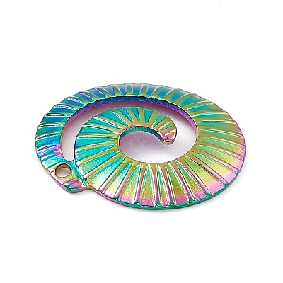 Ion Plating(IP) 304 Stainless Steel Pendants STAS-B031-07R-1
