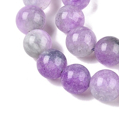 Dyed Natural White Jade Beads Strands G-T138-8mm-210-22-1