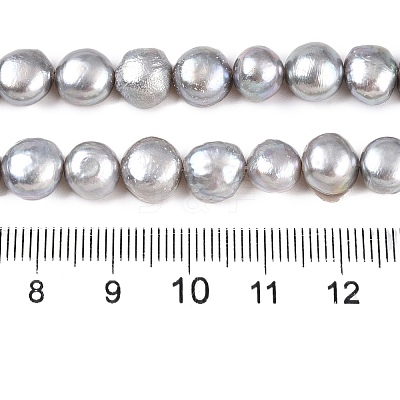 Natural Cultured Freshwater Pearl Beads Strands X-PEAR-R064-24-1