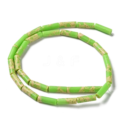 Synthetic Imperial Jasper Dyed Beads Strands G-D077-B01-05-1