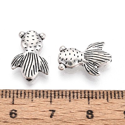 Tibetan Style Alloy Beads TIBEB-T004-06AS-1