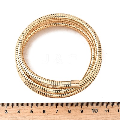 304 Stainless Steel Bangles LS-BJEW-Q042-05G-1