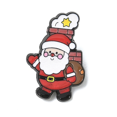 Christmas Enamel Pins JEWB-I050-01EB-01-1