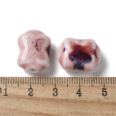 Handmade Porcelain Beads PORC-L080-E04-1