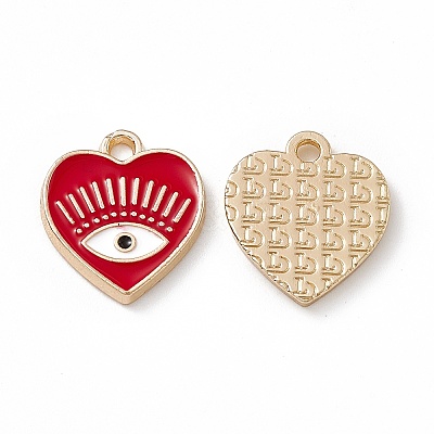 Alloy Enamel Pendants ENAM-K066-08A-1
