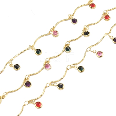 Handmade Brass Bar Link Chains CHC-I006-11B-G-1