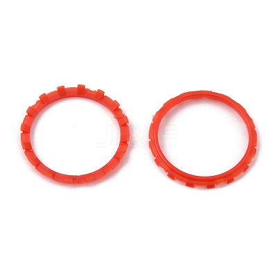 Plastic Decorative Accent Rings for Game Controller FIND-WH0042-47E-1